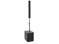 OMNITRONIC ROD-1283 Mobil søjle PA-system med DSP, mixer, stereo Bluetooth-link, 800 W RMS