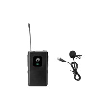 OMNITRONIC UHF-E Series Bodypack 520.9MHz + Lavalier Microphone