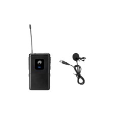 OMNITRONIC UHF-E Series Bodypack 527.5MHz + Lavalier Microphone
