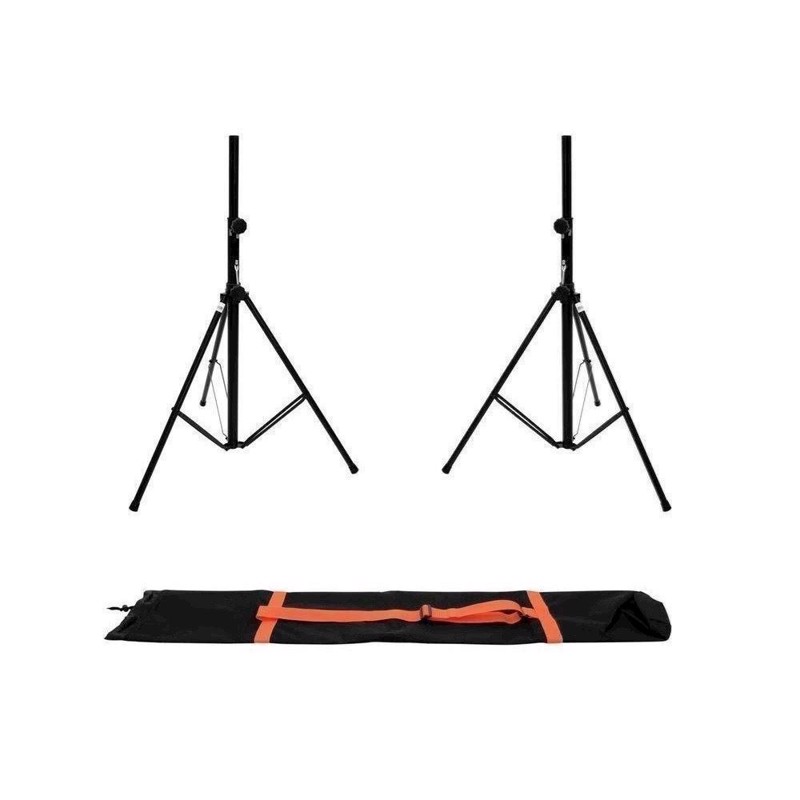 OMNITRONIC Set 2x BS-2 EU Loudspeaker Stand + Carrying bag