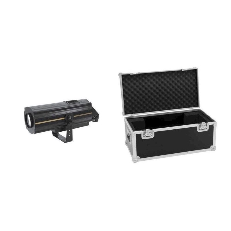 Eurolite sæt: LED SL-350 DMX følgespot + flightcase