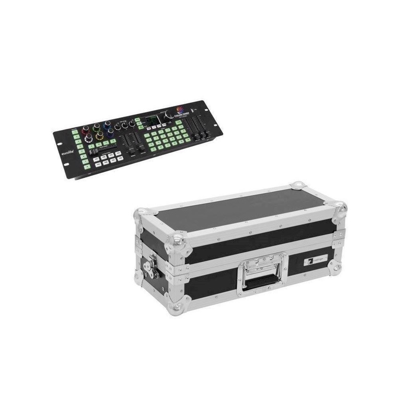 Eurolite sæt: DMX LED Color Chief + Case