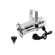 Eurolite sæt: PAR-20 Spot sil + PAR-20 230V COB 6W E-27 LED 1800-3000K dim2warm