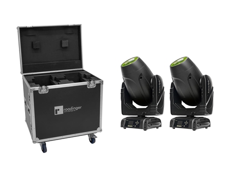 FUTURELIGHT Set 2x DMH-380 + Case with wheels