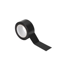 Dancefloor PVC Tape. 50 mm. x 33 meter. Sort