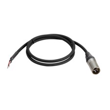 PSSO DMX cable XLR 3pol male/cable wires