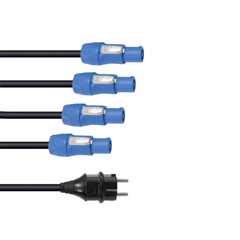 Eurolite P-Con power cable 1-4, 3x2,5mm²