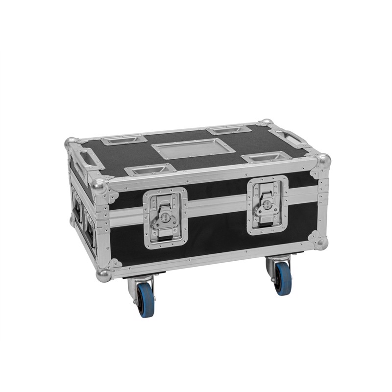 Flightcase til 8 x SILENT PAR 6 QCL FLOOR