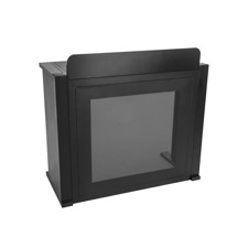 Booz DJ/ Event bord. Sort. 115 cm. bredt