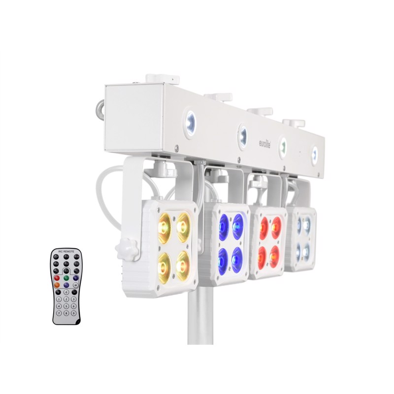 Eurolite LED KLS-180 Compact Light sæt: wh