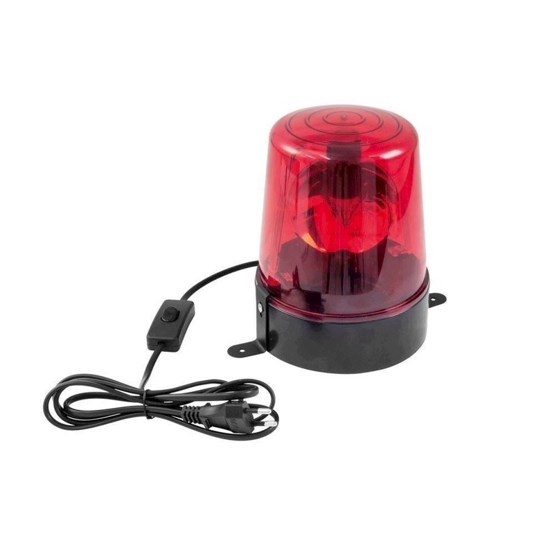 Eurolite LED politiblink. 230 Volt. Rød