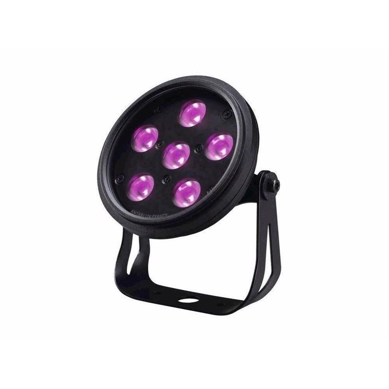 Antari DarkFX Spot 510 IP. Udendørs UV LED spot. IP65. 6 x 1,9 Watt.