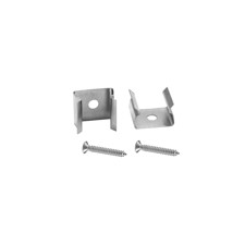 Eurolite Mounting for Tubings 10x10mm sæt: 2 x with screws