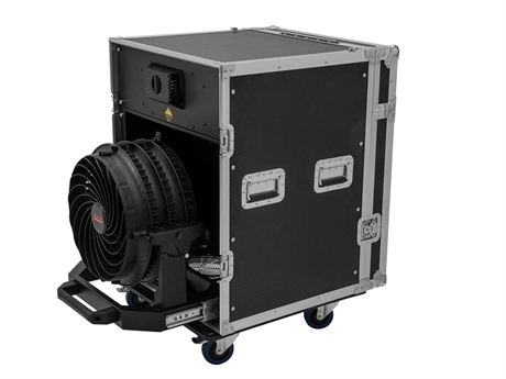 ANTARI F-8 Fazer, Højtydende røgmaskine i flightcase, justerbar udblæsningsvinkel