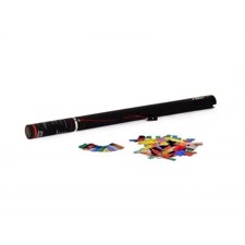 TCM FX Konfettirør. Elektrisk. 80 cm. Flerfarvet metallic