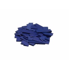 TCM Papir konfetti. Rektangulær. 55x18 mm. Mørkblå. 1 Kg.
