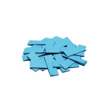 TCM Papir konfetti. Rektangulær. 55x18 mm. Lyseblå. 1 Kg.