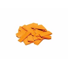 TCM Papir konfetti. Rektangulær. 55x18 mm. Orange. 1 Kg.