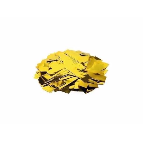 TCM Metallic konfetti. Rektangulær. 55x18 mm. Guld. 1 Kg.