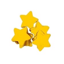 TCM Metallic konfetti stjerner. 55x55 mm. Guld. 1 Kg.