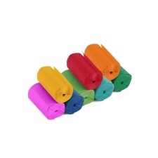 TCM Papir streamers. 10 meter x 5 cm. Flerfarvet. 10 stk.