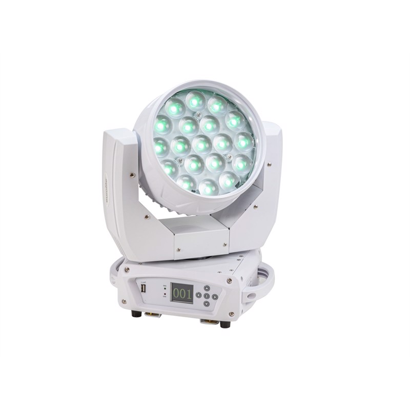 Eurolite LED TMH-X4 Moving Head Wash Zoom wh, 19 x 15 W 4in1 RGBW