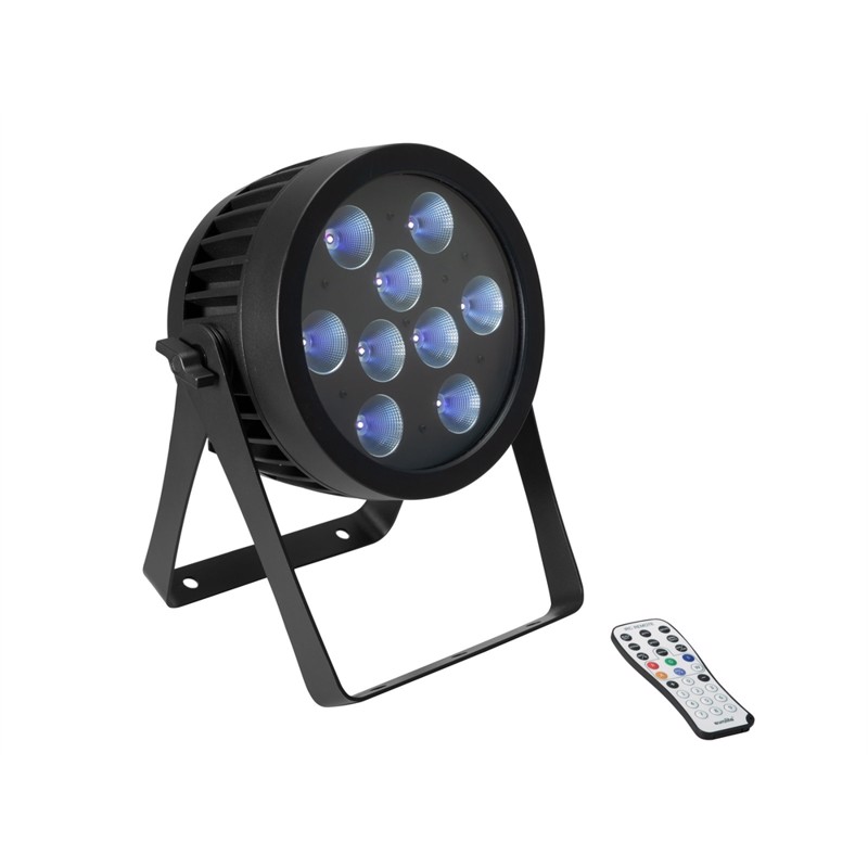 Eurolite udendørs UV LED spot. 27 Watt. IP65. DMX