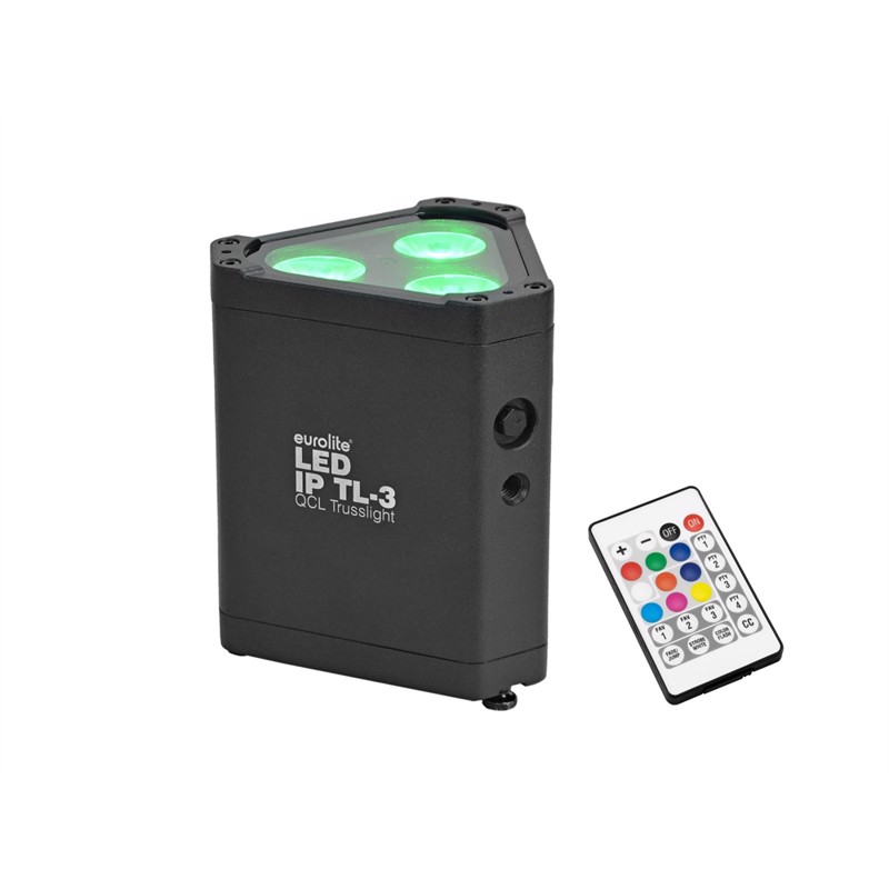 Eurolite LED TL-3 QCL Trusslight (IP65), 10Watt RGBW, DMX og IR Remote