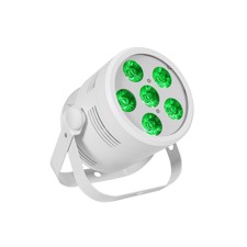 Eurolite LED Silent Par 6 QCL Floor wh, 6 x 8 W 4in1 RGB/WW 16°