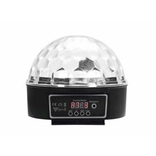 Eurolite LED BC-6 Kompakt spejlkugleeffekt med RGBWA & DMX