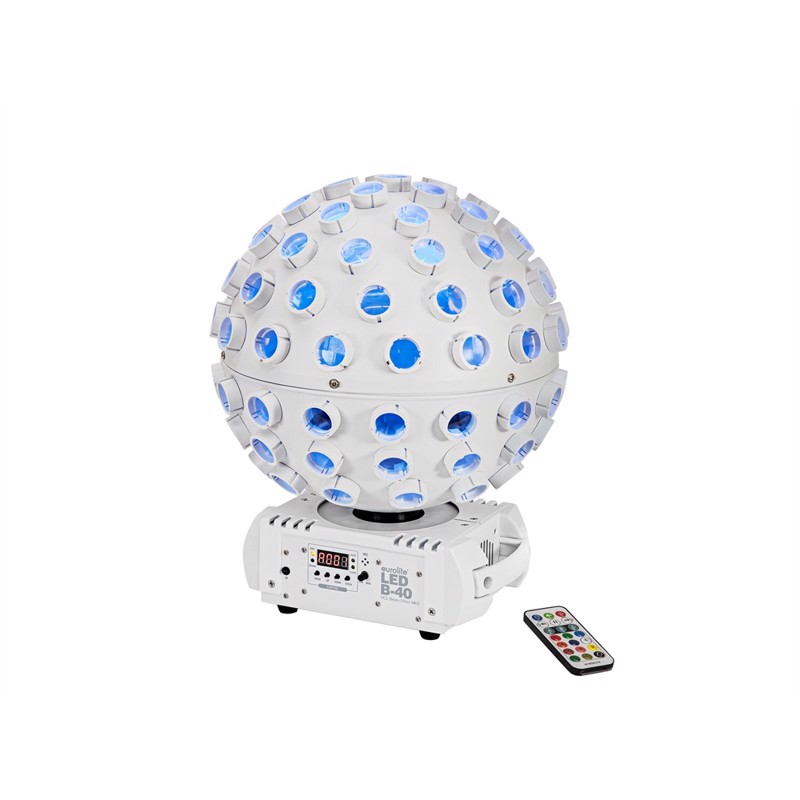Eurolite LED B-40 HCL Beam Effect MK2, 5 x10 W 6-i-1 LED´s RGBWA/UV i Hvid