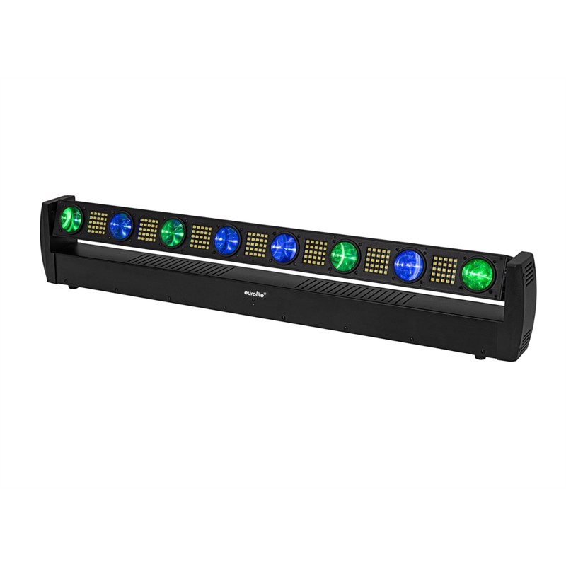 Eurolite LED BAR-8 Swing QCL bar, 8 stk. 8 Watt RGBW LED´s, 175 stk. Strobe Led´s