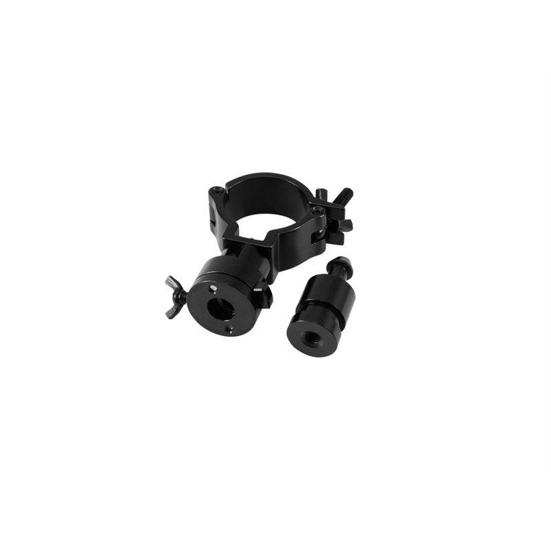 Eurolite TPZ-1 Clamp 50mm med TV-spigot 28mm, Sort