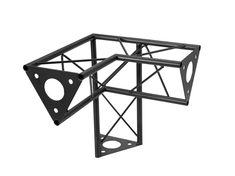 DECOTRUSS SAL-34 Corner 3-way \/ left, black