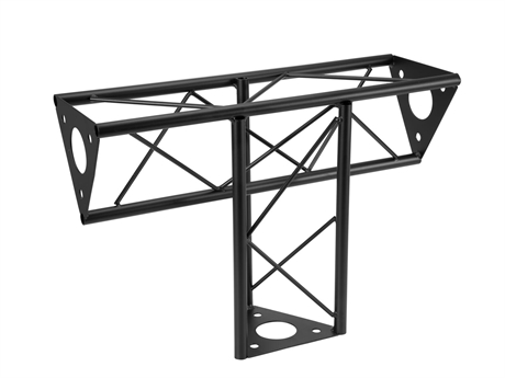 DECOTRUSS SAT-35 T-piece 3-way vertical, black