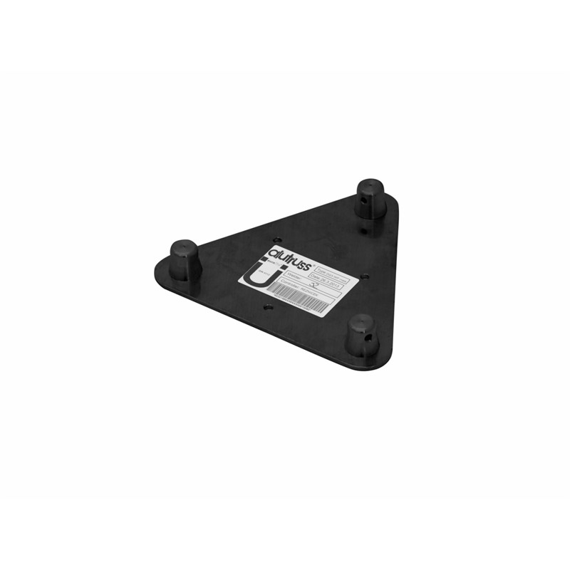 ALUTRUSS DECOLOCK DQ3-WPM Wall Mounting Plate MALE black