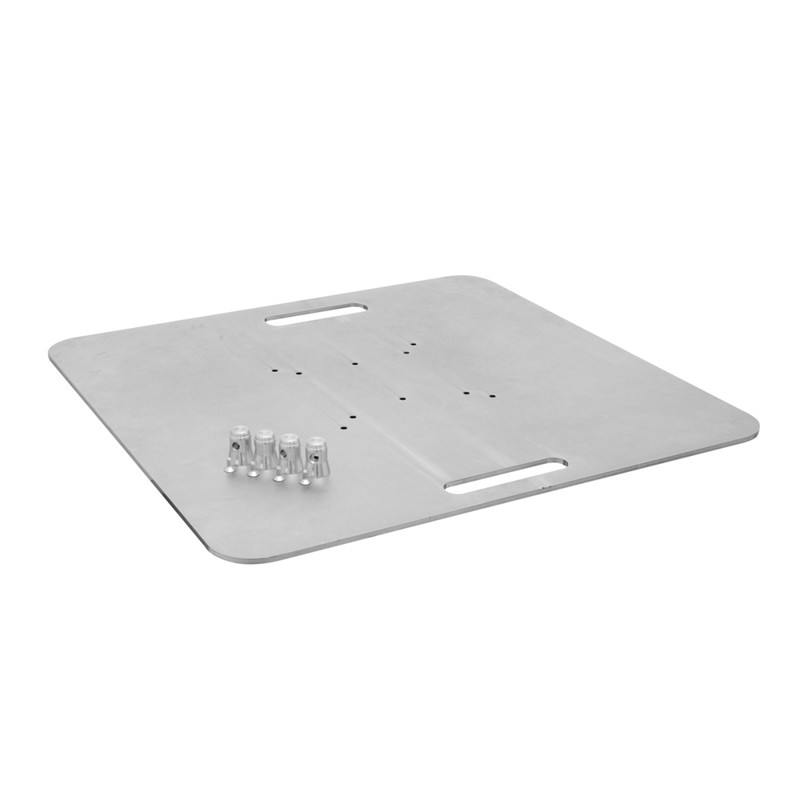 Alutruss Baseplate. 80 x 80 x 8 mm. 38 Kg