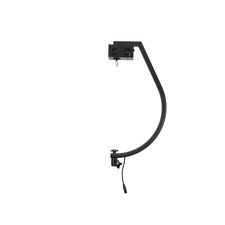 Spejlkugle beslag til stativ. Med DMX motor. Max. 50 cm. Sort