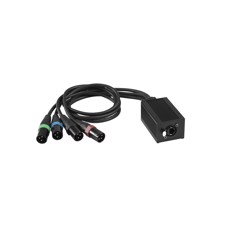 DMX Adapter/ splitter. 3 pol XLR han - RJ45. Eurolite DNK-1