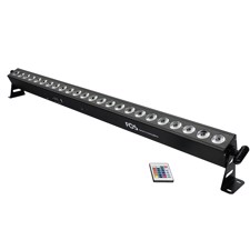 FOS Luminus BAR, Akku bar med 24x3 watt RGB led