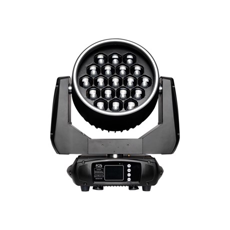 FOS Q19 Ultra, 19x 40 Watt main LEDs, 4 in 1 RGBW. zoom 6 to 60 degrees