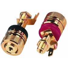 Højttalerterminal - BP-520G - MONACOR