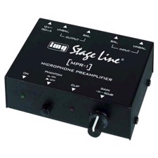 Mikrofonforforstærker - MPR-1 - IMG STAGE LINE