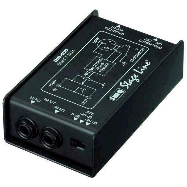 DI-box - DIB-100 - IMG STAGE LINE