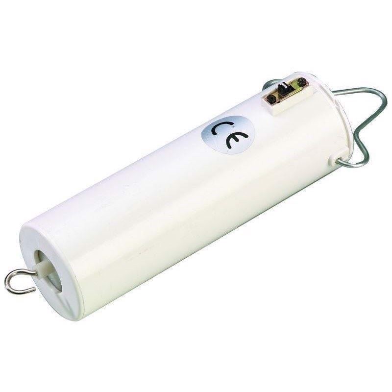 Motor til spejlkugle. For batteri. Hvid. Max. 20 cm kugle (1 kg.)