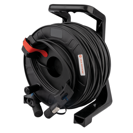 SEETRONIC fiberoptiskkabel 100 m på kabelrulle