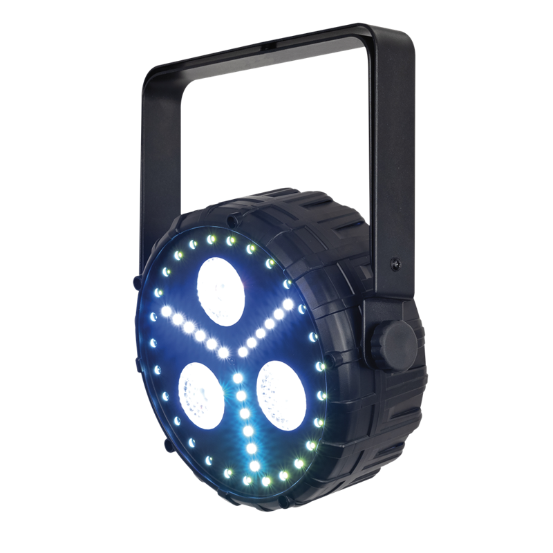 Showtec Club Par Dizzy 3/8 3 x 8 W RGBUV LED Par