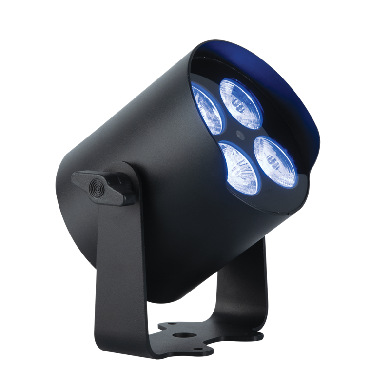 Showtec EventLITE 4/8 Mini Q6 IP65 Mobil spotlys - sort