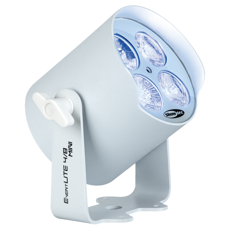 Showtec EventLITE 4/8 Mini Q6 IP65 Mobil spotlight - hvid