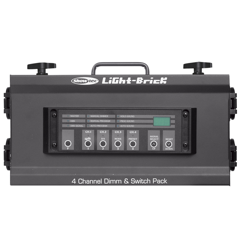Showtec Lightbrick 4-kanals dæmpningspakke DMX max 5 amp pr kanal.